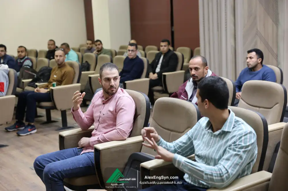 نقابة المهندسين بالإسكندرية تنظم ندوة علمية بعنوان "التخطيط اللوجستي للمواقع الإنشائية الأفقية والرأسية"